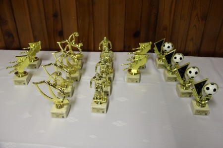 Trofeje pre nominovaných hráčov 2013